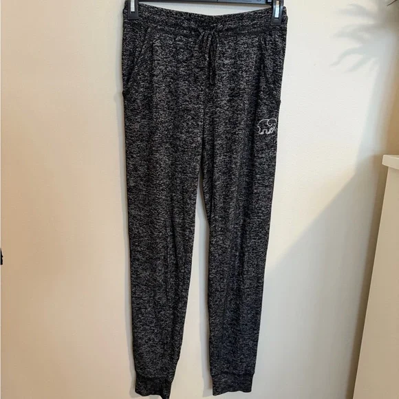 Ivory Ella Black and White Joggers - Picture 3 of 9